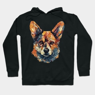 Abstract dog Hoodie